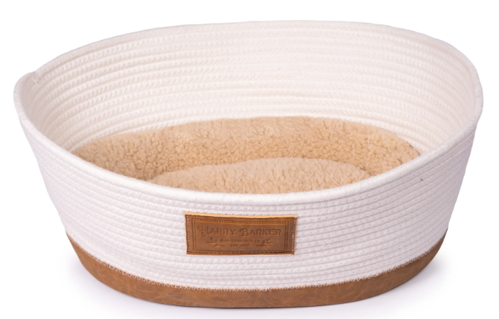 Harry Barker Woven Rope Basket Bed