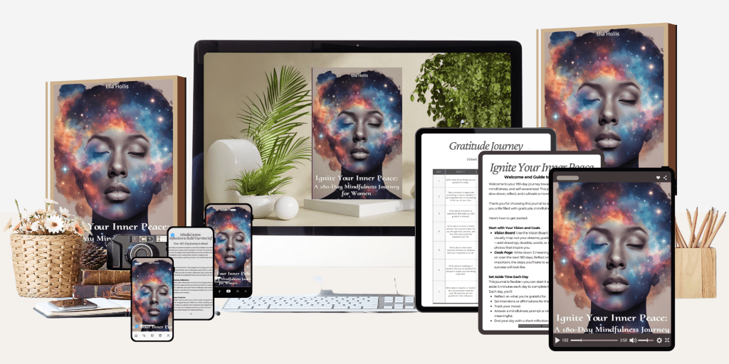 Women mindfulness journal
